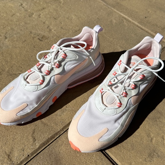 Nike Air Max 270 React White Crimson Tint Pink - Picture 5 of 8
